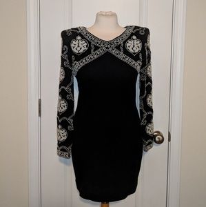 Beaded Little Black Dress